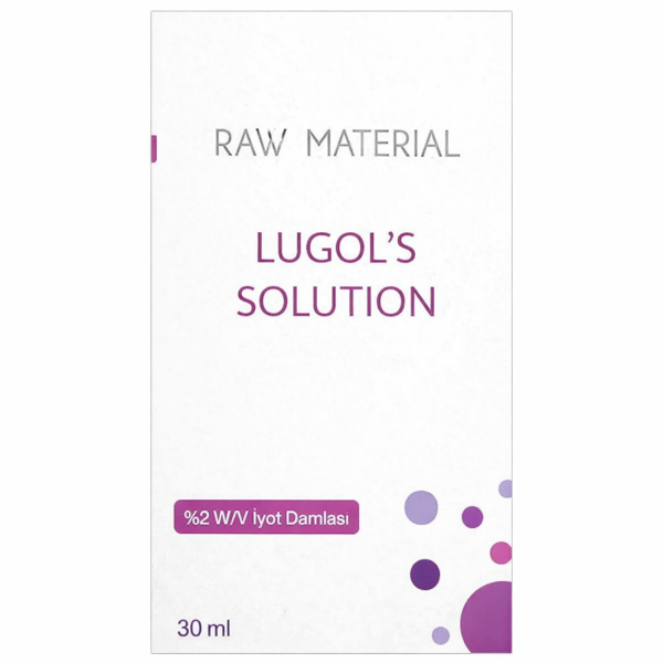 Raw Material Lugol Çözeltisi %2'lik 30 ml